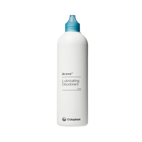 Coloplast Brava Lubricating Deodorant 12061 8 oz bottle front view