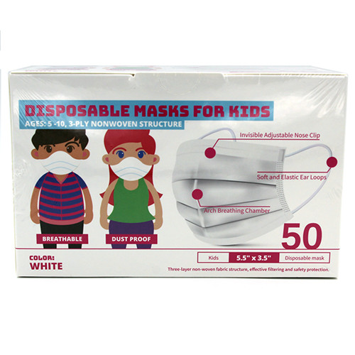 Pediatric Disposable Earloop Face Masks