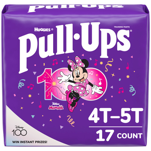 Huggies Girls Pull Ups Training Pants 51357 (4T-5T) front of case