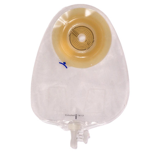 Coloplast Assura Standard Wear MAXI Urostomy Pouch 14717 5/8-1 3/4 IN 10 CT main product display
