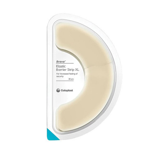 Coloplast Brava Elastic Barrier Strip, XL 13.65 SQ IN 12076 30 CT product in plastic casing
