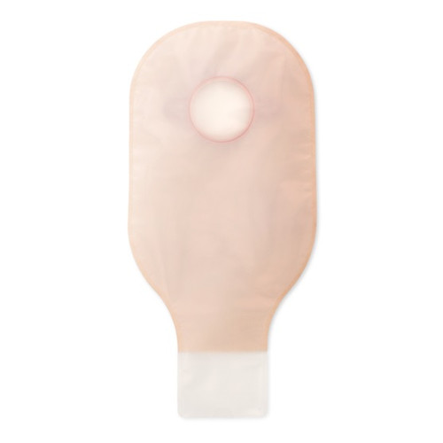 Hollister New Image Two-Piece Drainable Ostomy Pouch Clamp Closure Ultra Clear 18172 1 3/4 IN 10 CT 