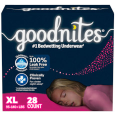 GOODNITES YOUTH PANTS GIRLS