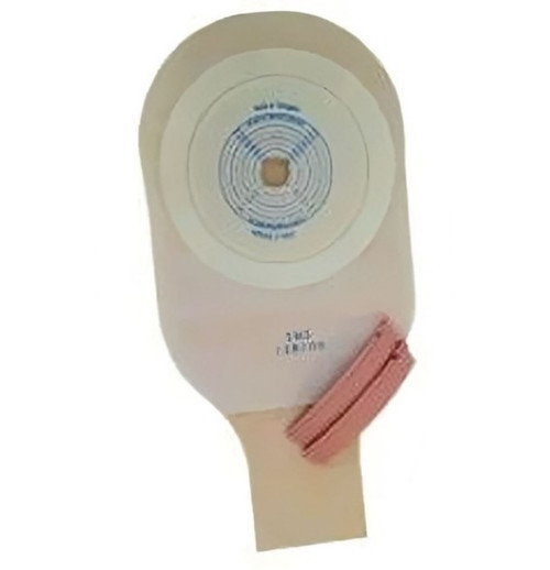 Safe n Simple 12 inch Flat Cut To Fit Standard Wear Drainable 1 Piece Pouch with Filter and Tape Col