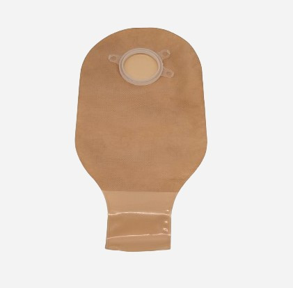 Safe N Simple 12 in 2 Piece Drainable Pouch Opaque 1.75in Flange