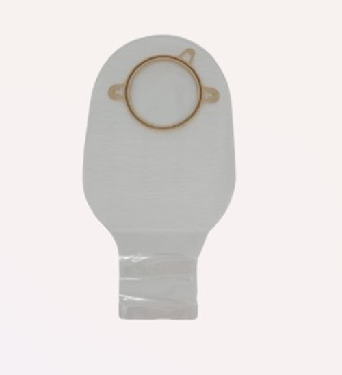 Safe N Simple 2 Piece Drainable 12 inch Pouch Transparent No Filter 2.75in Flange