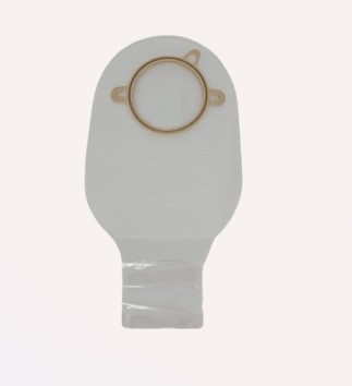 Safe N Simple 2 Piece Drainable 12 inch Pouch Transparent No Filter 2.75in Flange