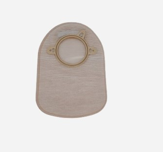 Safe N Simple 2 Piece Closed 8 inch Pouch Opaque with Filter 2 1/4 inch Flange
