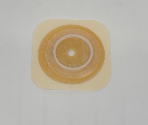 Safe N Simple Skin Barrier Flat 45mm Flange Cut to Fit up to 1 1/4 inch Opening