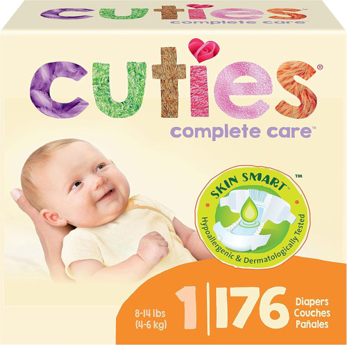 Cuties Baby Diaper SIZE 1 8-14 LBS FQ CDB001