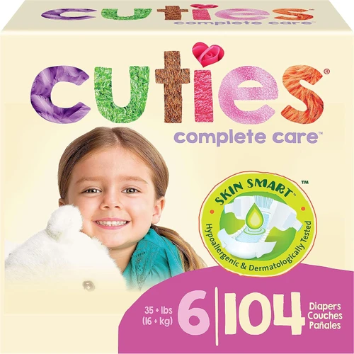 Cuties Baby Diaper SIZE 6 35PL LBS FQ CDB006