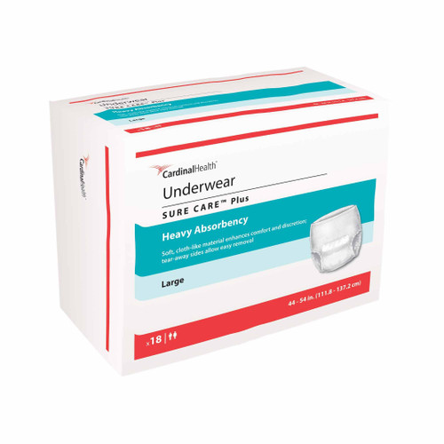 Sure Care Heavy Absorbency Underwear Packaging
