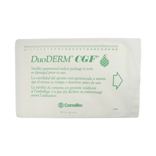 ConvaTec DuoDERM CGF Sterile Dressing 8 X 12 Sterile SQ 187644