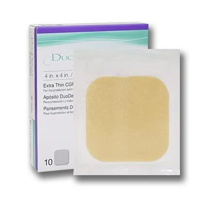 DuoDERM Extra Thin hydrocolloid dressing 4x4 sterile square
