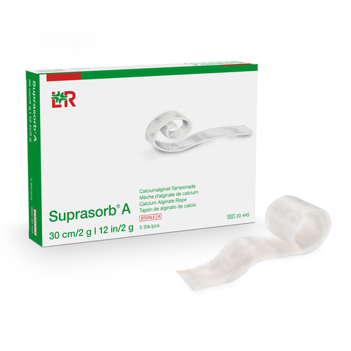 Suprasorb A Calcium Alginate Rope Dressing 12 IN / 5 per box