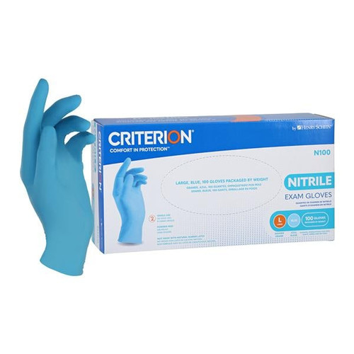 Criterion N100 Nitrile Exam Gloves Large