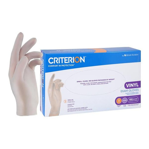 Criterion Vinyl Exam Gloves, Small