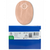 Tan ConvaTec 416406 Natura+ Closed Pouch with Filter & Panel 1 3/4 IN 30 count product and blue box 