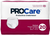 ProCare Incontinence Briefs, Medium CRU-512 34-46 IN case and product display