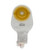 Safe N Simple 9 inch Convex Pre-Cut Extended Wear Urostomy 1-Piece Transparent Pouch with Flip Flow 