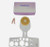 Packaging Box, Drainable Pouch, Pouch Clamp, Sizing Guide Set