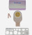 Packaging Box, Drainable Pouch, Pouch Clamp, Sizing Guide