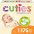 Cuties Baby Diaper SIZE 1 8-14 LBS FQ CDB001