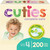 Cuties Baby Diaper SIZE 4 22-37LBS FQ CDB004