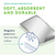 Prevail Underpads Super Absorbent Total Care - 30x30 soft asorbent and durable
