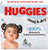 Snug & Dry Huggies Sizes 3-7 diaper box with baby