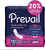 Prevail Long Bladder Control Pads - Women 11 in. locks in 20% more wetness
