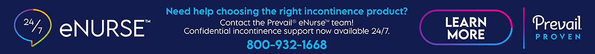 Prevail eNurse Incontinence Support 24/7 800-932-1668 Click To Learn More 