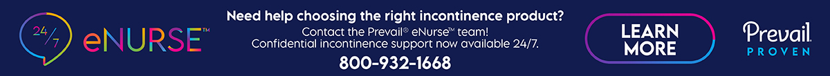 Prevail eNurse Incontinence Support 24/7 800-932-1668 Click Learn More