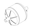 48" Barrel Reamer   5-1/2" Full Hole Box by Box