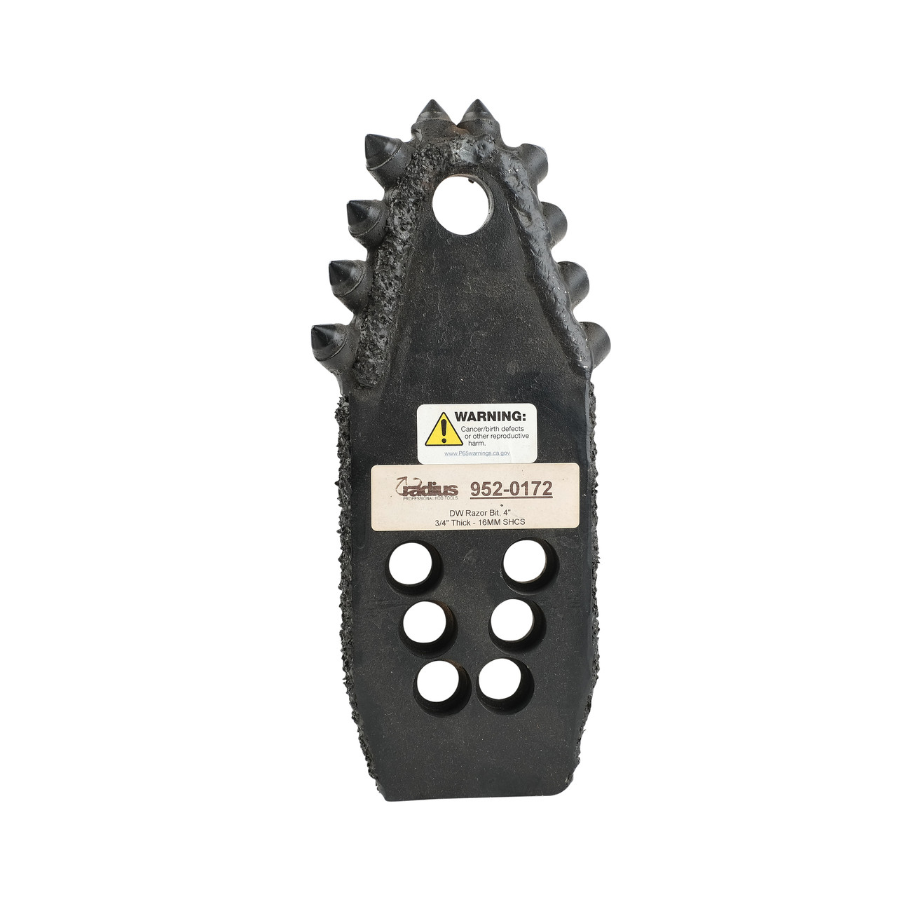 Razor Bit, Ditch Witch 6 bolt - 4