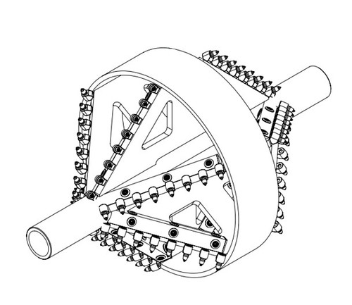 48" Maxi Flycutter   5-1/2" Full Hole Box by Box