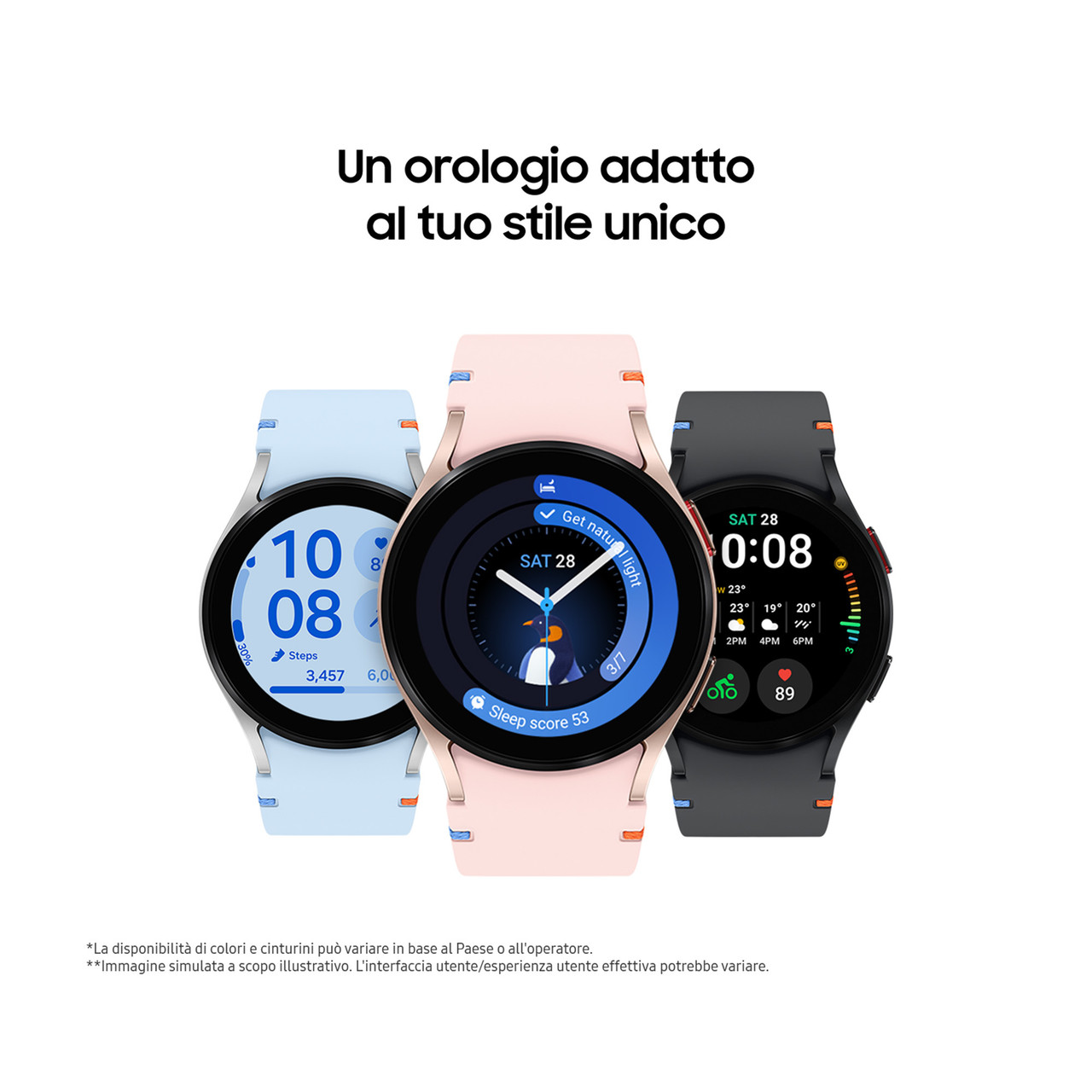 Fe 40mm Samsung Orologio Digitale Samsung Galaxy Watch FE 40mm