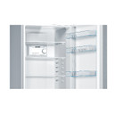 Bosch Serie 2 KGN36NLEA Frigorifero combinato da libera installazione 186 x 60 cm Metal look Classe E