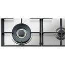 Whirlpool GMR 6422/IXL Acciaio inossidabile Da incasso 59 cm Gas 4 Fornello(i)