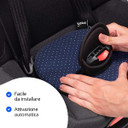 Filo Tata Pad Dispositivo Anti Abbandono Blu Navy per Seggiolini Auto