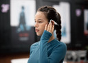 SHOKZ OpenMove Auricolare Wireless A clip, Passanuca Musica e Chiamate USB tipo-C Bluetooth Bianco