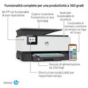 HP OfficeJet Pro Stampante multifunzione HP 9012e, Colore, Stampante per Piccoli uffici, Stampa, copia, scansione, fax, HP+; Idoneo per HP Instant Ink; alimentatore automatico di documenti; Stampa fronte/retro