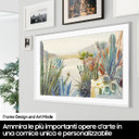 Samsung The Frame TV 4K 50” 50LS03B Smart TV Wi-Fi Black 2022, Processore 4K, Cornice personalizzabile, Display anti-riflesso, Suono dinamico