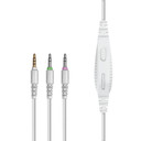 Trust GXT 411P Radius Auricolare Cablato A Padiglione Rosa, Bianco