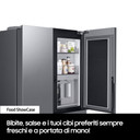Samsung RH69B8941S9 frigorifero Side by Side con Beverage Center™ Libera installazione con Dispenser con allaccio idrico 645 L Classe E, Inox