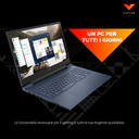 Victus by HP 16-d0031nl Intel® Core™ i5 i5-11400H Computer portatile 40,9 cm (16.1") Full HD 16 GB DDR4-SDRAM 512 GB SSD NVIDIA GeForce RTX 3060 Wi-Fi 6 (802.11ax) Windows 11 Home Nero