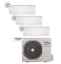 Beko Climatizzatore Multisplit TRIAL BEHPG125 + BEHPG090(x2) + BEHPG120(x1) A++/A+ 7.9kW, R32, Jet Heat, Silenzioso