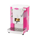 Faber Italia Slot Plast - Macchina da Caffè a Cialde, 15 Bar, Design Compatto BARBIE Rosa