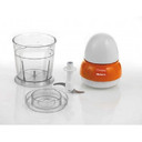 Ariete 1836 Choppy - Tritatutto con lame in Acciaio Inox - si avvia premendo il coperchio - 250 ml - 160 Watt - Arancione