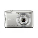Nikon COOLPIX S3700 1/2.3" Fotocamera compatta 20,1 MP CCD 5152 x 3864 Pixel Argento